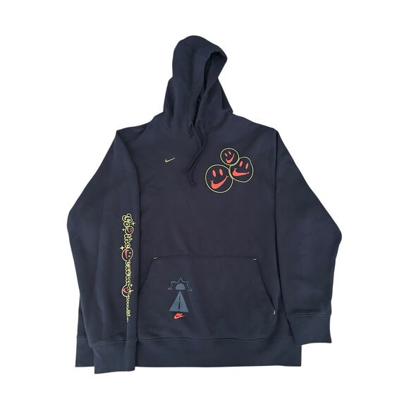 Nike Sportswear “Go the Extra Smile” Graphic‎ Hoodie Sweatshirt Sz XL - Picture 1 of 11